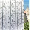 ETNIC ART Pellicola decorativa Vetri (Bamboo, 120 x 300 CM) Protezione Privacy Autoadesiva senza colla Anti UV senza Residui Facile Applicazione Finestre Doccia Aderenza Statica Rimovibile Riutilizzabile
