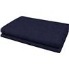 VKZ Copriletto Granfoulard 170×270cm Blu scuro, Telo Copritutto Multiuso per Letto e Divano, Telo Arredo Foulard Copridivano