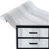 DecoMeister Pellicola Adesiva per Mobili 67,5x100 cm - Carta Adesiva Effetto Legno per Rivestimento Mobili Cucina e Armadio - Pellicola Decorativa Lavabile e Impermeabile - Rovere Artico