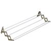 Jumbo CS102/1 Thorne60 Stendibiancheria a Soffietto Antiruggine, 60 cm