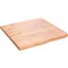 vidaXL Ripiano Muro Marrone 60x60x(2-4) cm Massello Rovere Trattato