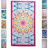 SoNiT home decor SONIT - Telo Mare Microfibra Fantasia Summer, Leggero Antisabbia Asciugatura Rapida, Compatto da Viaggio, Spiaggia, Piscina Morbido Assorbente, Telo Estivo Colorato Salvaspazio
