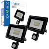 CLAR - Faretto Led Da Esterno Con Sensore Di Movimento, Faretto Con Sensore Di Movimento,Luce Fredda 6000ºK 30W (Pack 2)