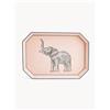 Les Ottomans Vassoio decorativo dipinto a mano con motivo elefante Fauna -