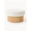 Westwing Collection Pouf grande imbottito con contenitore Nala