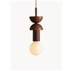Schneid Studio Lampada a sospensione piccola con luce regolabile fatta a mano Junit Walnuss -