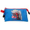 Marvel Joumma Marvel Spiderman Wall Crawler Estuche Triple Nero 22x12x5 cm Poliestere