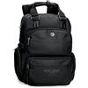 Pepe Jeans Berwick Zaino Doppio Scomparto Adattabile Nero 28x40x16 cm PU e Poliestere 17.92L di Joumma Bags