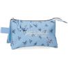 Pepe Jeans Olivia Estuche Triple Blu Claro 22x12x5 cm Poliestere 1,32L di Joumma Bags