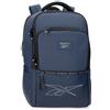 Reebok Columbus Zaino per Laptop 15.6 Inches Blu Navy 30x42x14 cm Poliestere 17.64L di Joumma Bags
