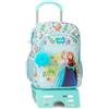 Disney Joumma Frozen Forever Zaino Scolastico with Azzurro Car 30x40x12 cm Poliestere 14.4L