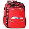 Disney Joumma Disney Cars Mcqueen Rosso Zaino Scolastico Rosso 30x40x13 cm Poliestere 15.6L