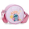 Disney Joumma Disney Stitch You & Me Malva Borsa a Tracolla Rotonda 14x14x4 cm Poliestere