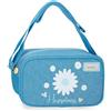 Enso Happiness Borsa a Tracolla Denim 19,5x11,5x7,5 cm Poliestere
