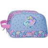 Movom Best Wishes Neceser Dos Compartimentos Adaptable Lila 26x16x10 cm Poliestere