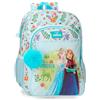 Disney Joumma Frozen Forever Zaino Scolastico Azzurro 30x40x12 cm Poliestere 14.4L