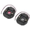 Zerone 2PCS Filtro IR Cut per Telecamere CCTV e IP HD, Supporto per Obiettivo CS con Switch Giorno-Notte, Filtro Dual IRC HD per Sicurezza Notturna
