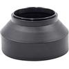vhbw copriobiettivo 62 mm compatibile con Sony 18-250 mm 3.5-6.3 DT, 70-300 mm 4.5-5.6 G SSM fotocamera - gomma nero