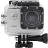 mingzhe Action Camera Fotocamera Sportiva Fotocamera Subacquea Videocamera HD Schermo LCD da 2 Pollici 1080P Grandangolo da 140° 30 M Impermeabile con Batteria 900 MAh per Foto e Video (Argento)