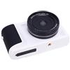 TARSHYRY Camera Digitale 4K 64MP AutoFocus 16x Zoom Video Mirrorless Videocamera Viaggio Sullo Schermo (WHITE)
