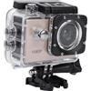 mingzhe Action Camera Fotocamera Sportiva Fotocamera Subacquea Videocamera HD Schermo LCD da 2 Pollici 1080P Grandangolo da 140° 30 M Impermeabile con Batteria 900 MAh per Foto e Video (Oro)