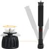 Xixian Mini Monopiede Regolabile in Alluminio a 6 Sezioni per, Mirrorless, Telefono e Microfono - Fino a 48 (P-256A)