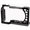 ReachMall Gabbia del coniglio del metallo per Sony A6000 A6300 A6400 A6500, struttura leggera della lega di alluminio con il supporto della scarpa fredda, rig protettivo stabile