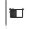 Laikoutd Protezione in silicone leggera per fotocamera Action 6, copertura per fotocamera sportiva con facile accesso completo, ammortizzante