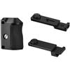 ReachMall Impugnatura per otturatore DJI Action 5 Pro: manico compatto in ABS con design ergonomico per fotografia di strada stabile e vlogging da viaggio