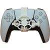 Moliuoly Volante 3D per Mini PS5, accessorio compatto per gioco da corsa in PLA, sensazione di guida realistica per giochi di simulazione, design portatile in giallo/rosso/verde/bianco (bianco)