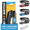 Bostitch (B175-ASST) Cucitrice da ufficio resistente, capacità 40 fogli, senza inceppamento, mezza striscia, si adatta al palmo della mano, per classe, ufficio o scrivania, nessuna scelta di colore