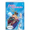 Afie 67-2001 - Biglietto felice anno nuovo, per bambine e bambini, illustrazione principessa regina renna cervo pupazzo di neve fiocco di ghiaccio invernale, con busta, formato 12 x 17,5 cm