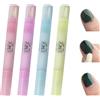 Azonelife 4 Pezzi Penne Correggi per Smalto, Penne Correttori per Smalto con 12 Punte di Ricambio, Penna Correttore Manicure, Penna Ricaricabile per Pulizia dei Bordi Delle Unghie, Penn/a per Rimuovere S/malto