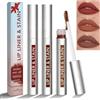 Probuk 3 Pz. Peel Off Lip Liner Set, Matita-Tatuaggio, Plump, Macchia Labbra A Lunga Durata, Lip Stain Peel Off A Lunga Durata, Delineatore Labbra Alta Pigmentazione Creare Makeup Leggero O Deciso