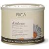 RICA | Azulene Liposoluble Wax 400 ml per Pelli Sensibili | Cera Depilatoria Professionale con Olio Vegetale Lenitivo | Epilazione Viso, Ascelle e Zona Bikini | Senza Colofonia | Made in Italy