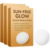 Generico Sun-Free Glow Cerotti con Microaghi per Abbronzatura Naturale 10 pezzi, Senza Sole, con DHA ed Eritrulosio, Idratanti (3 PCS)