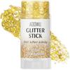 AOOWU Gel Glitter per Viso e Corpo, Body Glitter Gel, Trucco per Carnevale, Chunky Glitter Decorazione per Musica, Festival, in Maschera(Grandi-ZLG02)