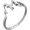 CELCIA JEWELRY Vero anello di montagna in argento sterling 925, anello organico, anello da escursionismo, anello bohémien Boho, gioielli fatti a mano attraenti, anello minimalista, anello per la festa della mamma