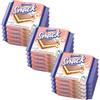 Manner Minis Latte e Nocciola Wafer Farciti 3 Confezioni da 25g x 5 | 15 Minis Totali
