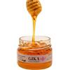 GiKa Rosso di Frontiera Miele Millefiori Italiano aromatizzato allo Zafferano Sapore Ricco - Perfetto per Formaggi Yogurt e Frutta - Made in Italy (140 g Confezione da 1)