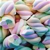Zeus Party Marshmallow Treccia Multicolor 4 Colori Senza Glutine (10 KG) Compleanni Battesimi Nascite Eventi