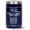 Lucaffé LUCAFFÈ Blucaffè caffè in grani, barattolo caffè 250 gr acciaio salva aroma, chicchi di caffè arabica Gourmet, gusto fruttato, tostatura media, corposità media, aroma intenso, poca caffeina