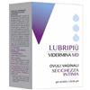 Vidermina Lubripiù Ovuli Vaginali Idratanti e Lenitivi per Secchezza Intima 10 Ovuli