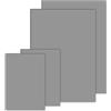 LILIXI 4 Pezzi Linoleum per Incisione Morbido, A4 A6 Fogli in Gomma Verde, Blocchi da Intaglio Flessibili, per Creazione di Timbri Fai da Te, Linoleografia, Progetti di Stampa Artistica (Grigio)