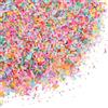 QUARKZMAN Argilla Polimerica Arancione, Verde Blu Rosso Rosa Viola Giallo | 50g, Per Arte Decorazioni Per Unghie Resina Custodie Telefono Decorazioni Artistiche, Finta Granella Di Coriandoli