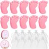 Generico Saponette Regalo Gender Reveal - Set da 10 Pezzi Tipo Artigianale Profumato e Souvenir Personalizzato per Festa di Nascita Plus Pensierino per Invitati Matrimonio o Shower PRO