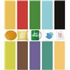 TriUnytion Infusible Transfer Ink Sheets, 10 Pezzi Carta di Trasferimento Infusibile Pre-Colorazione 11,5 x 30,5 cm Fogli di Inchiostro Infusibile per DIY T-Shirt, Tazze, Tessuti (Tinta Unita)