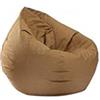 BriskyM Pouf per Bambini e Adulti, Imbottita, Impermeabile, per Interni ed Esterni Sedia da Gioco e Sedia da Giardino, Senza Imbottitura (Cachi, 1)