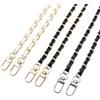 BEELUKY 3 Pezzi Catena Borsa 120cm Tracolla a Catena in Metallo Catene per Borse Uncinetto con Fibbia per Borse Fai da Te Borsetta Un Look alla Moda