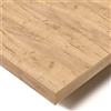 POKAR Piano da Tavolo 160x80 cm | Piano per Scrivania Spessore 25 mm | Perfetto per Scrivania Regolabile in Altezza e Tavolo da Pranzo | Prodotto in Europa | Eko Quercia Craft Oro